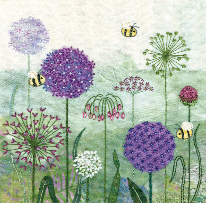 Alliums Embroidery Kit