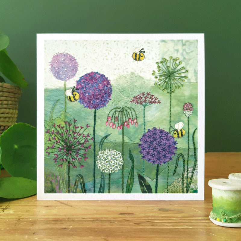 Alliums Greeting Card