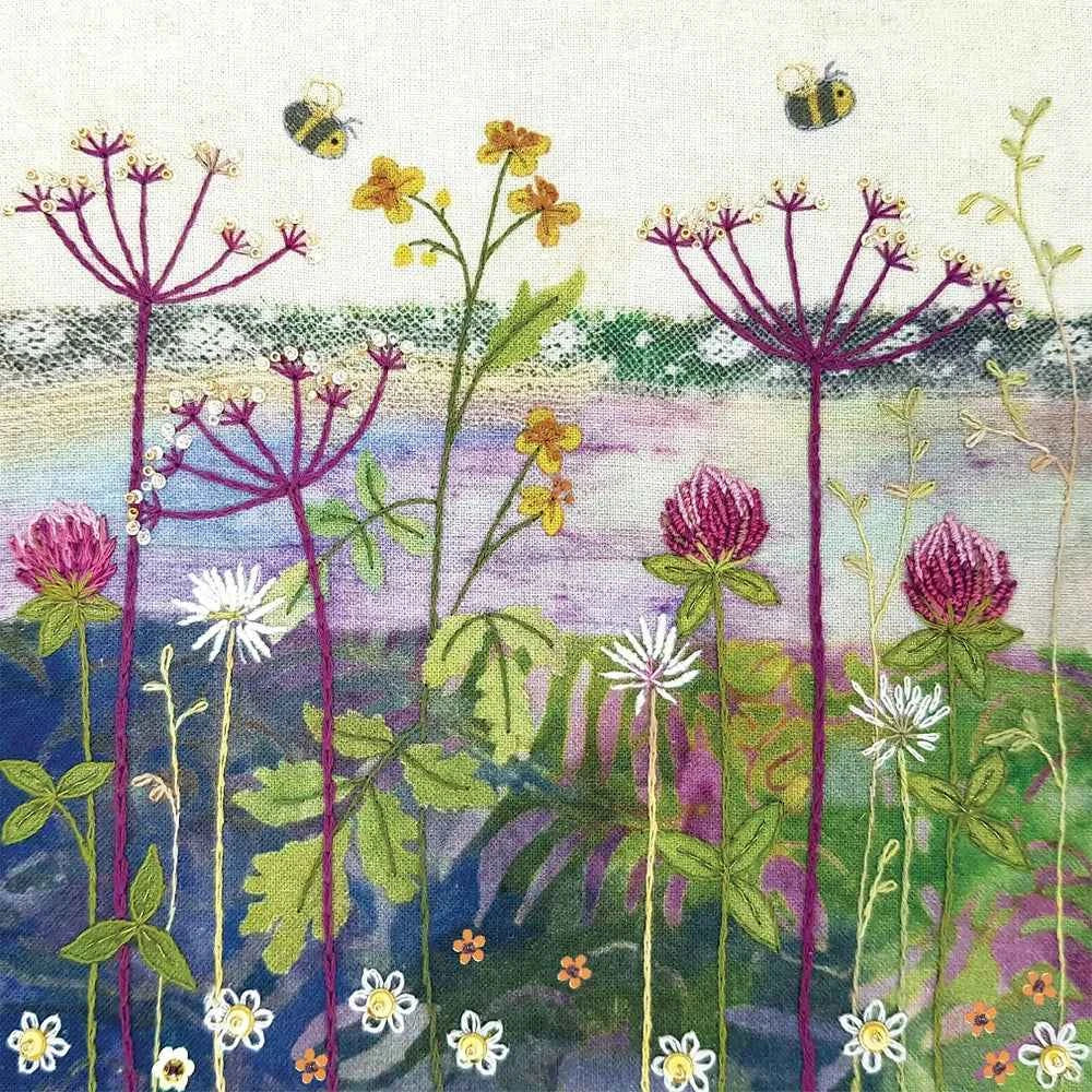Clover Meadow Embroidery Kit