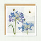 Agapanthus Bees Greeting Card