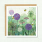 Alliums Greeting Card