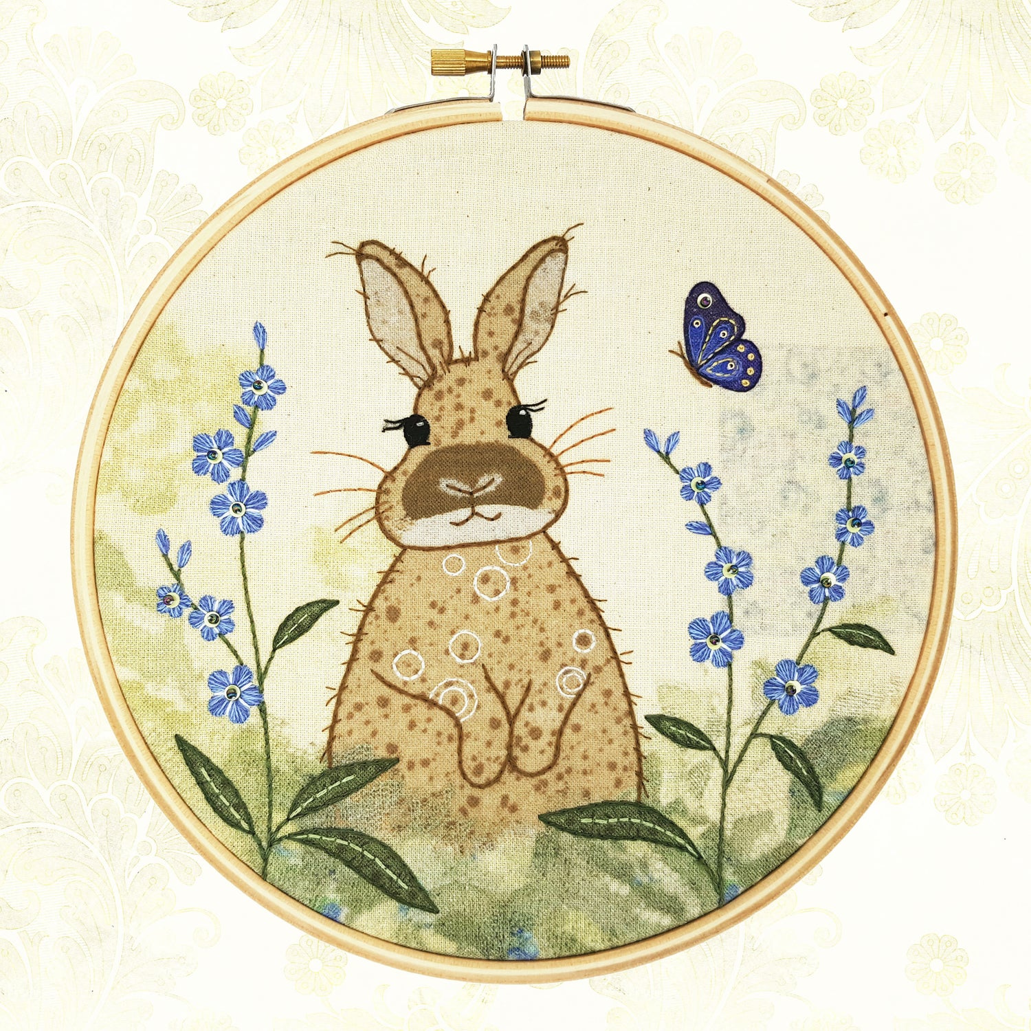 Bluebell Bunny Hand Embroidery Kit