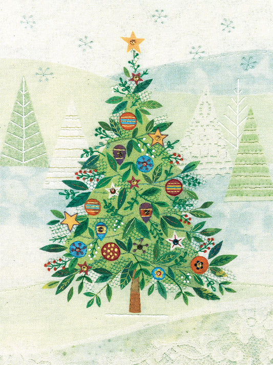 Christmas Tree Embroidery Kit