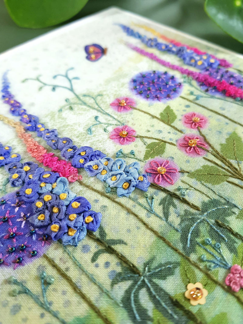 Cottage Garden Hand Embroidery Kit