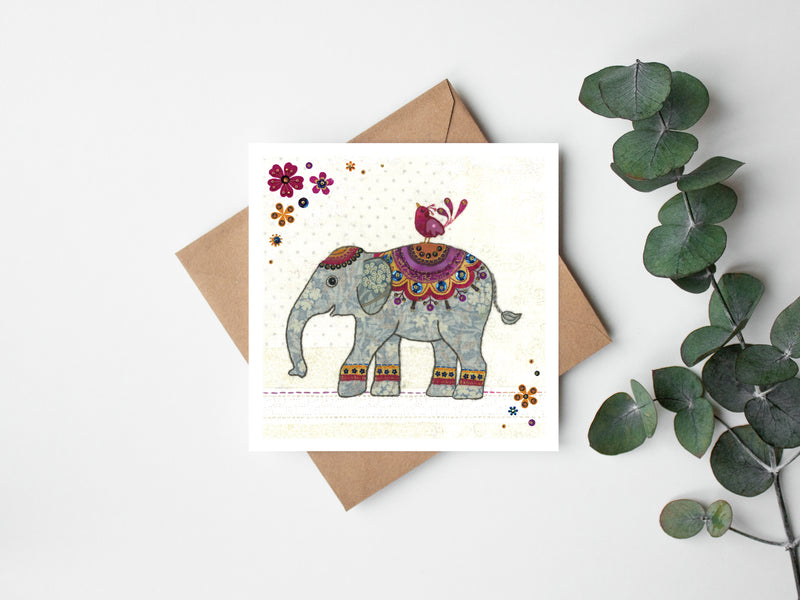 Elephant Greetings Card