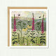 Foxgloves Greetings Card