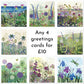 Custom Bundle Set of 4 Greeting Cards