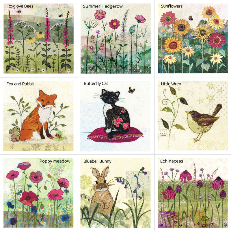 Custom Bundle Set of 4 Greeting Cards