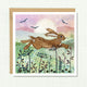 Meadow Hare Greeting Card