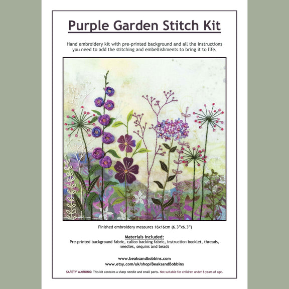Purple Garden Kit Panel