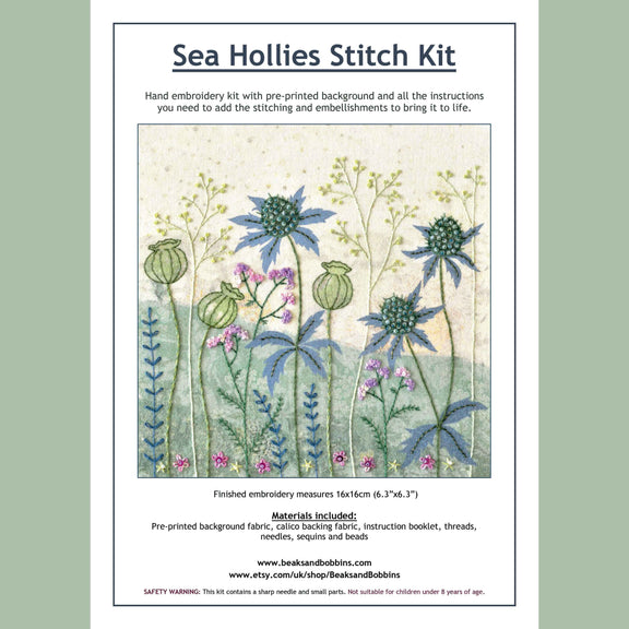 Sea Hollies Kit Panel