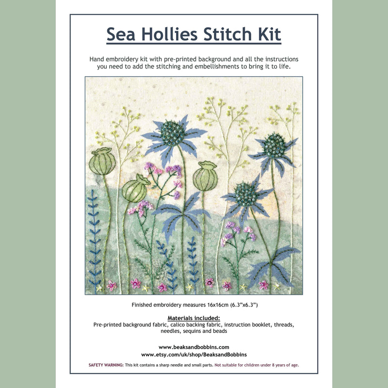 Sea Hollies Kit Panel