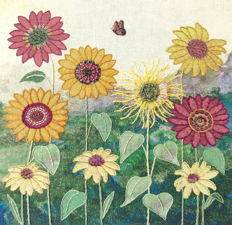 Sunflowers Kit Panel