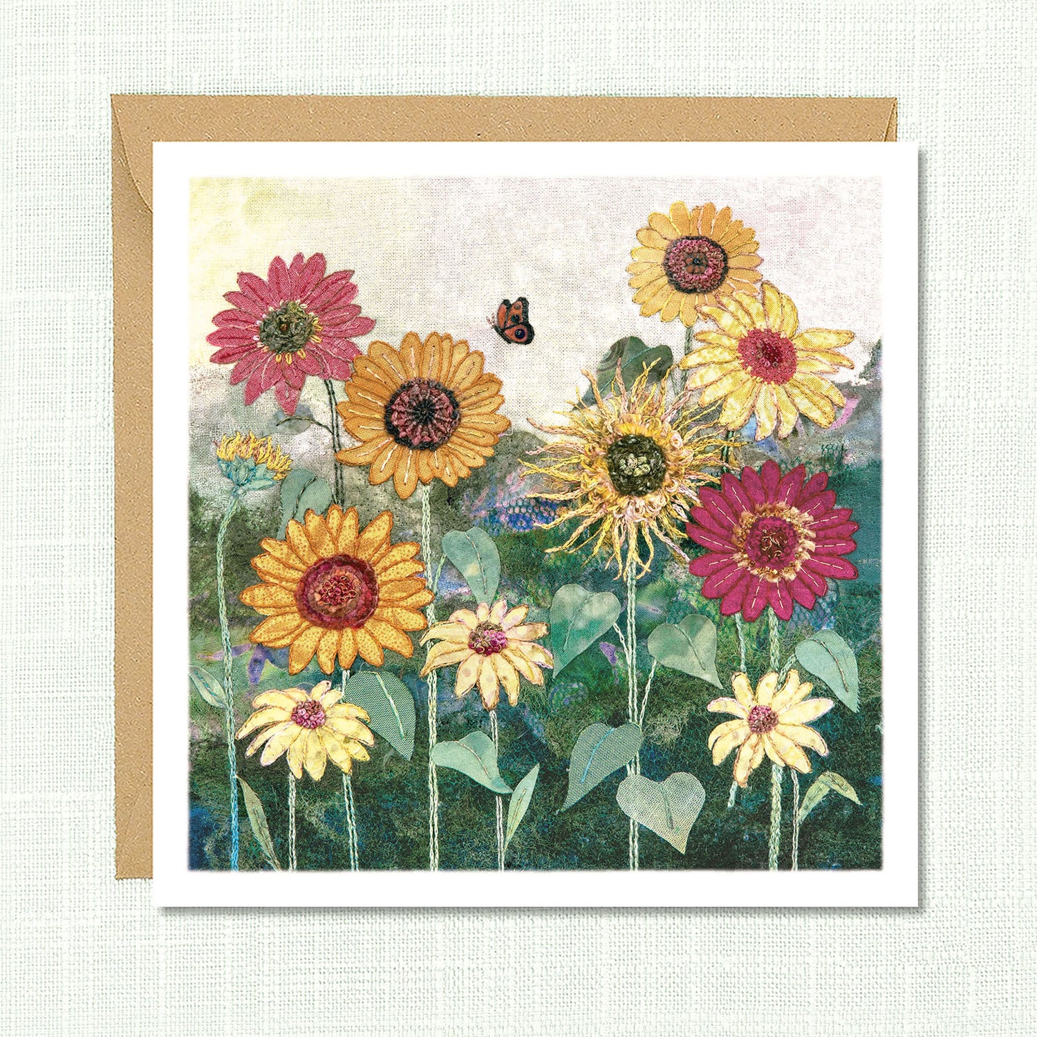 Sunflowers Greetings Card