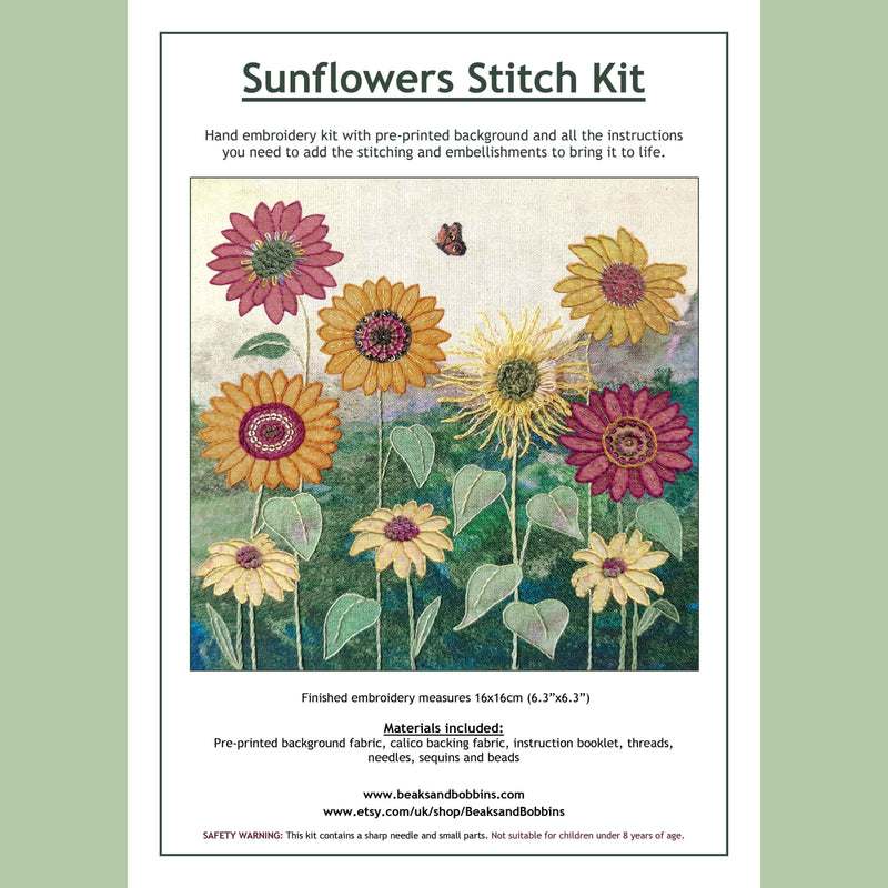 Sunflowers Kit Panel