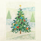 Christmas Tree Hand Embroidery Kit