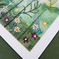 Summer Hedgerow Greetings Card