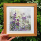 Purple Garden Hand Embroidery Kit