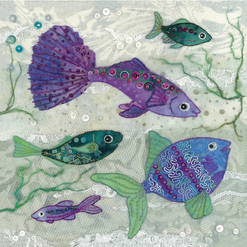Fish Fabric Fabric Panel