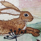 Hare Meadow Fabric Panel