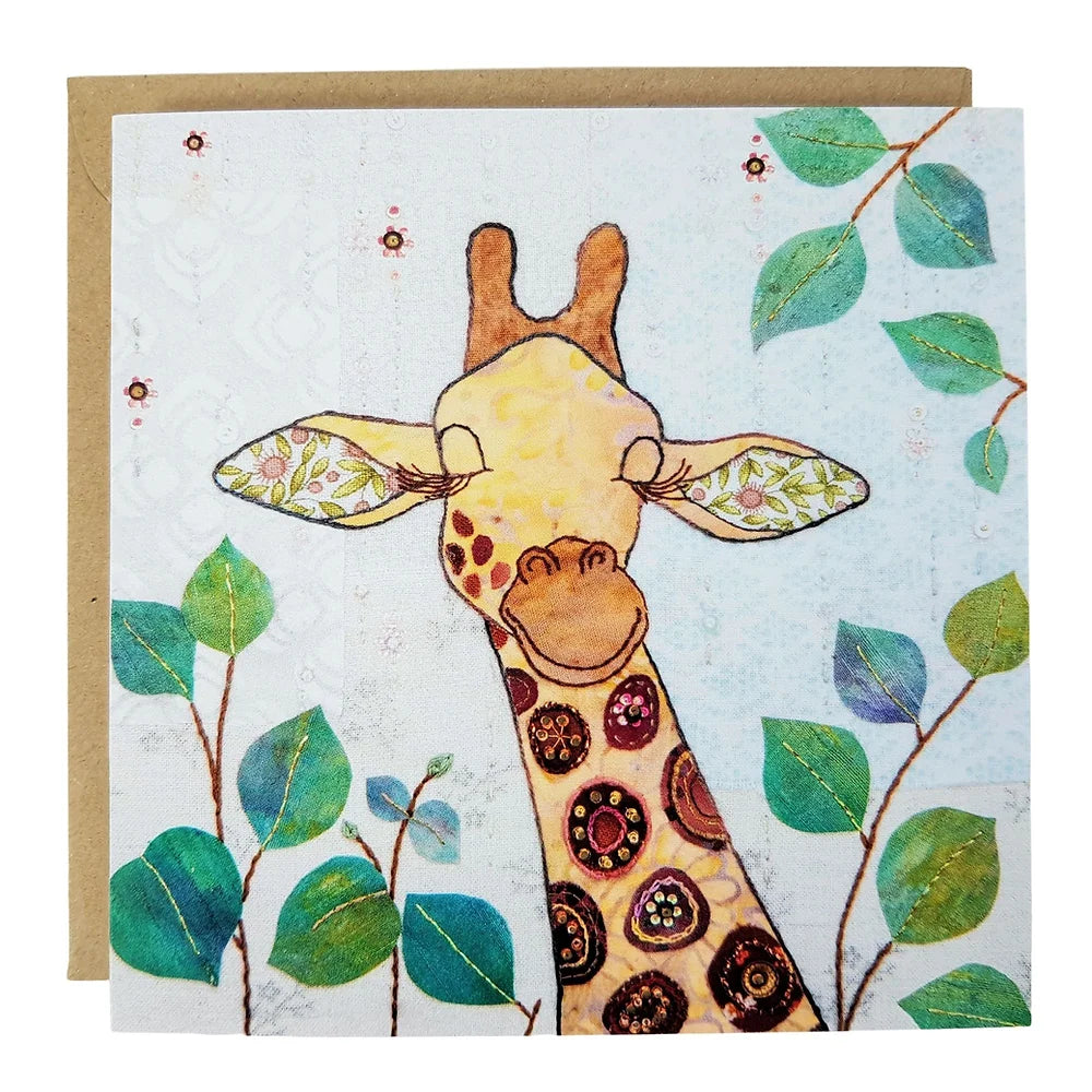 Giraffe Greetings Card