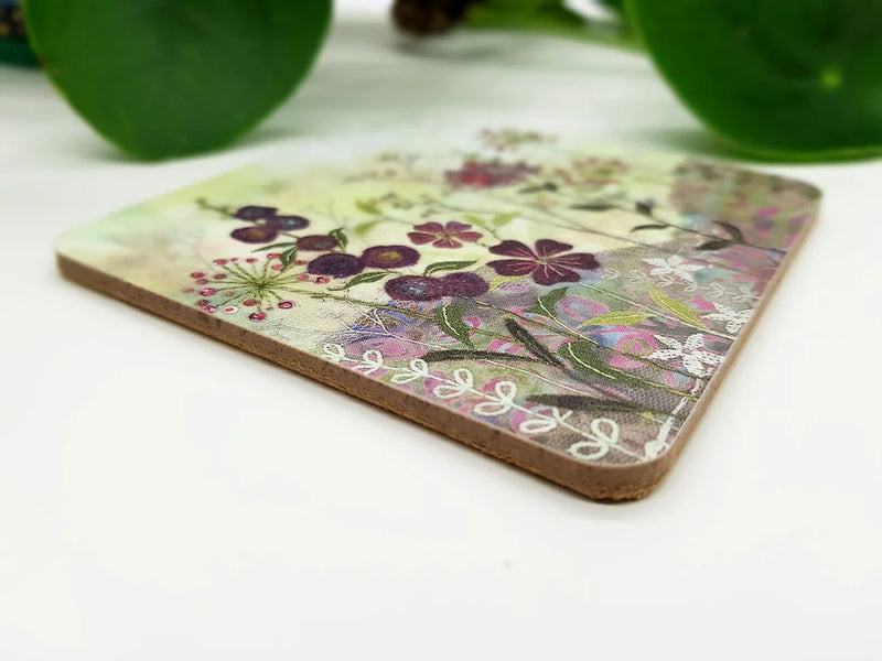 Purple Garden Coaster