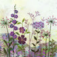 Purple Garden Hand Embroidery Kit