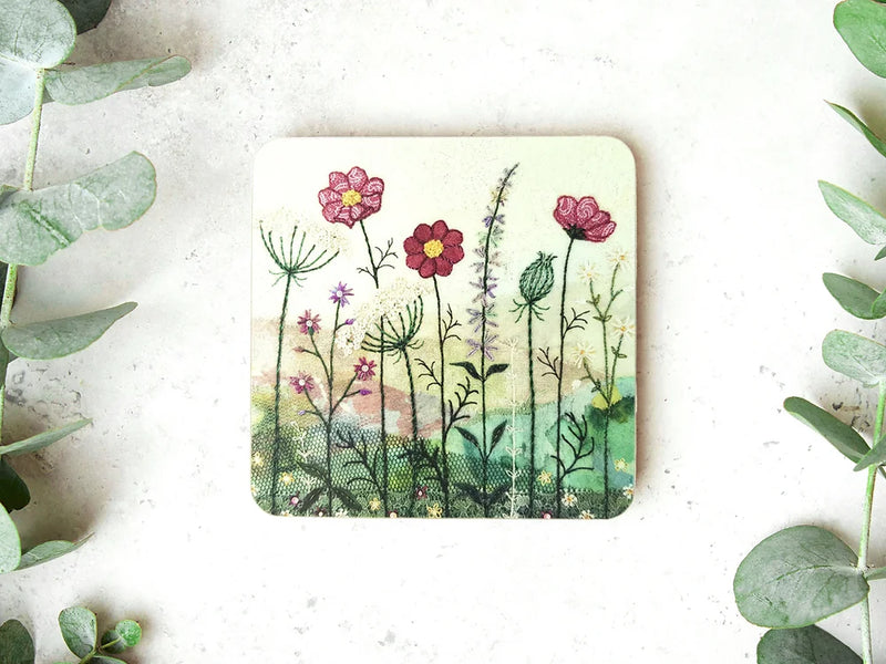 Summer Hedgerow Coaster