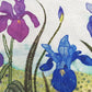 Dragonfly Irises Fabric Panel