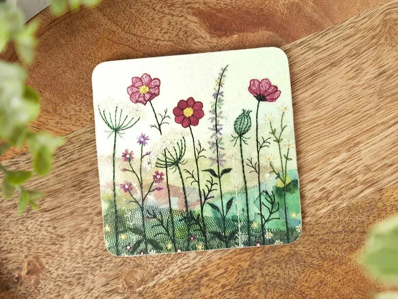 Summer Hedgerow Coaster