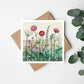 Summer Hedgerow Greetings Card