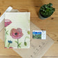 Poppy Meadow Fabric Panel