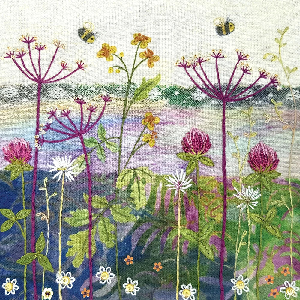 Clover Meadow Hand Embroidery Kit