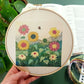 Sunflower Embroidery Kit