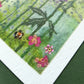 Cottage Garden Greeting Card