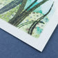 Dragonfly Irises Greeting Card