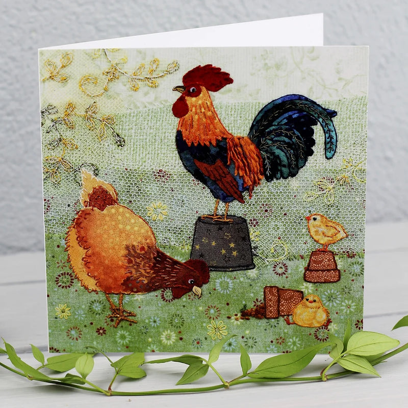Chickens Greeting Card