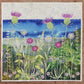 Cornish Coast Fabric Panel