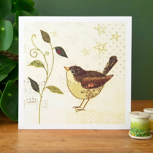 Little Wren Greetings Card