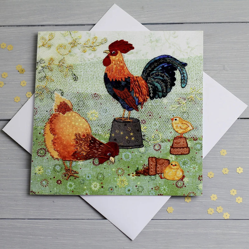 Chickens Greeting Card